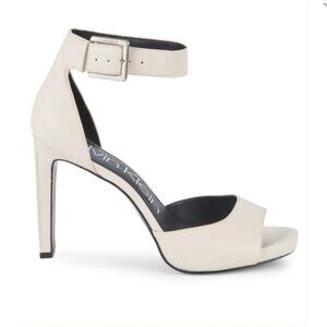 White Calvin Klein Heels